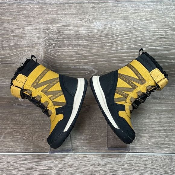 Merrell Snow Crush 2.0 Jr Waterproof -25f 200gr Wheat Leather Toddler Sz 5 Boots - Picture 9 of 13